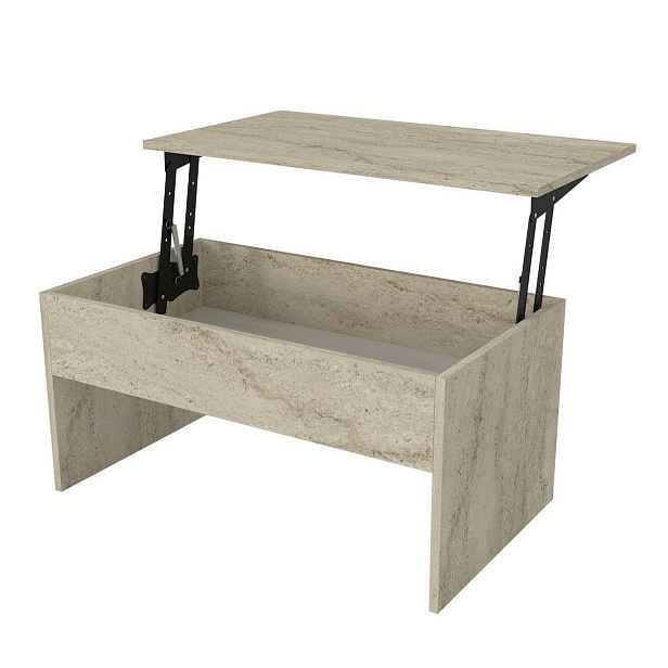 Konferenční stolek Akilli Travertine