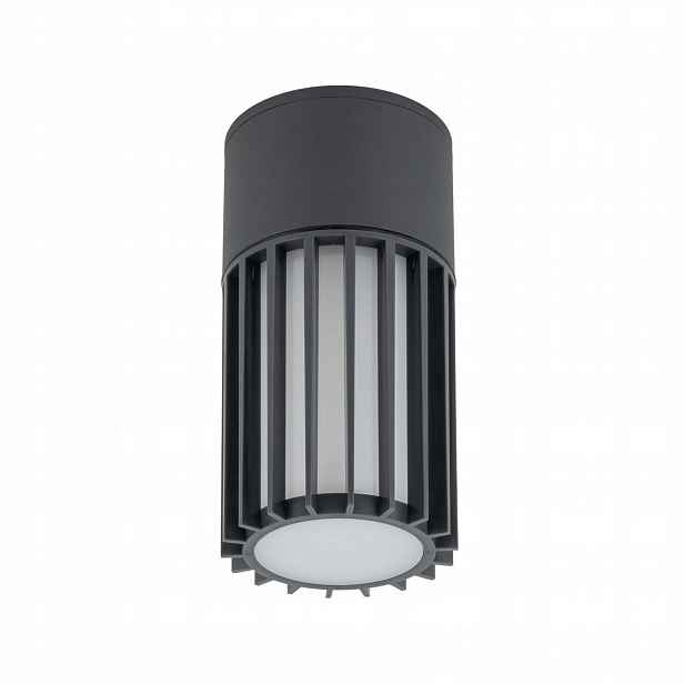 Stropní terasová lampa Šedá Ribo Aluminium IP54 Vyměnitelná 17 cm Tk Lighting