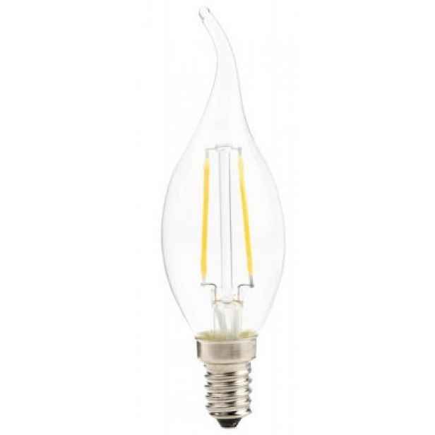 Žárovka LED E14 4W C35, FILAMENT CLARO FLAMI