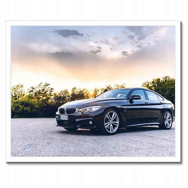 Plakáty v rámu 50x40 Auto Bmw Auto Klasika