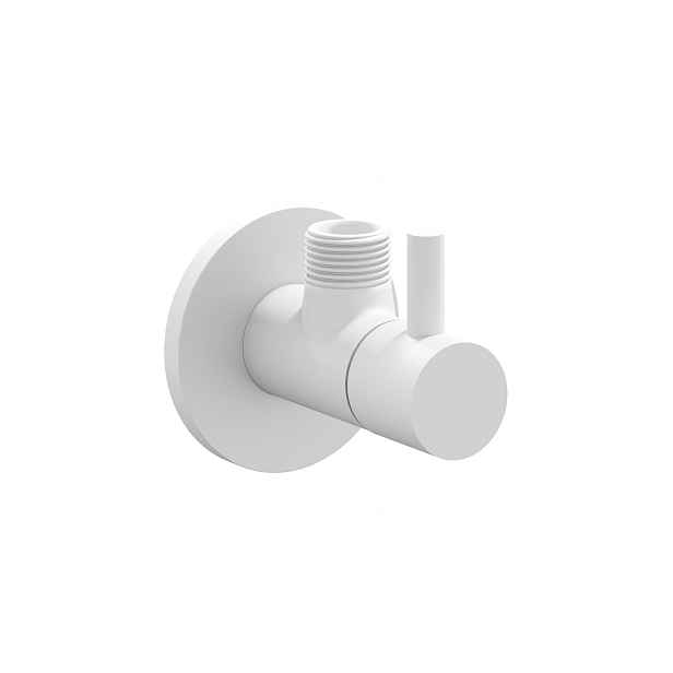 Ravak 930.10WHM Rohový ventil 1/2"x3/8" K, bílá matná