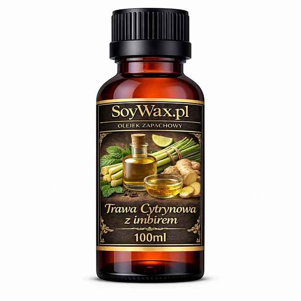 Vonný olej z citronové trávy a zázvoru 100 ml