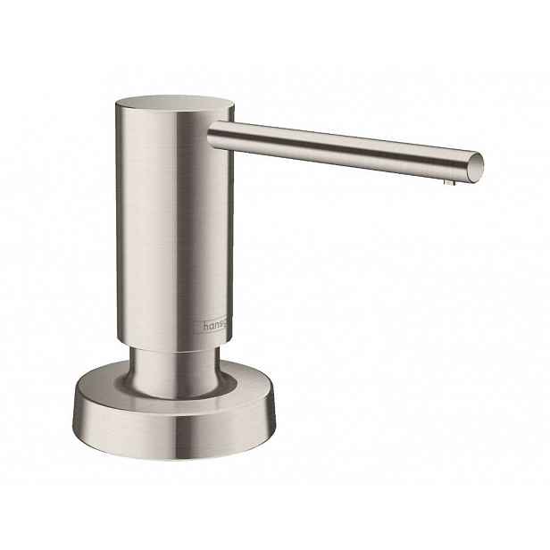 Hansgrohe - Dávkovač mycích prostředků A51, 500 ml, nerezová ocel 40448800