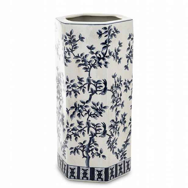 Stylový deštník Porcelánový zásobník na deštníky ve stylu čínských květin