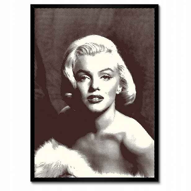 Plakáty v rámu 50x70 Marilyn Monroe herce