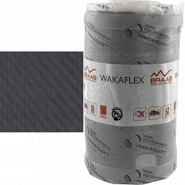 Pokrývací Páska Wakaflex Braas Antracit Komínová Ral 7016 Antracit 5 mb