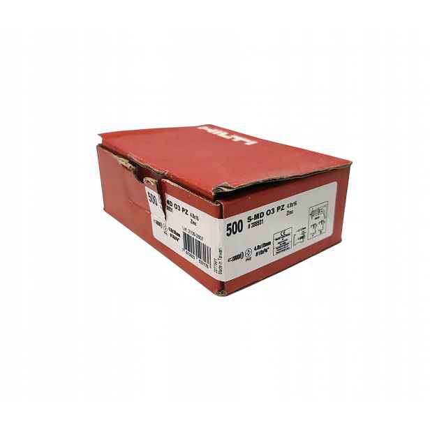 Hilti samovrtné šrouby S-md 03 Pz 4,8x16 #388931 500kusů