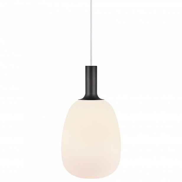 Závěsná lampa skleněná Bílá Alton E27 Stmívatelná Nastavitelná 43 cm Nordlux
