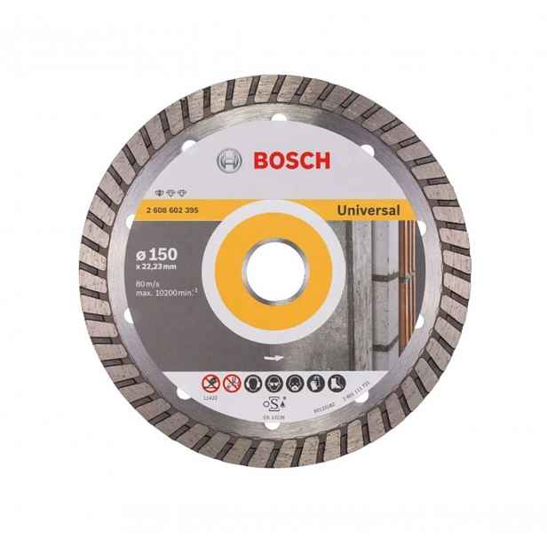 Bosch - Diamantový řezný kotouč na stavební materiály 150x22,23 mm 2608602395
