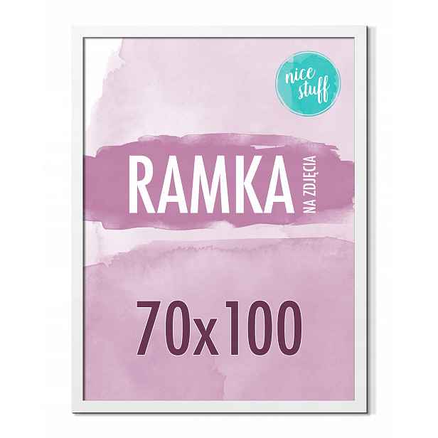 Rámeček 70x100 B1 Rámeček Na Fotografie Plakát Rámečky na fotografie bílá 100x70