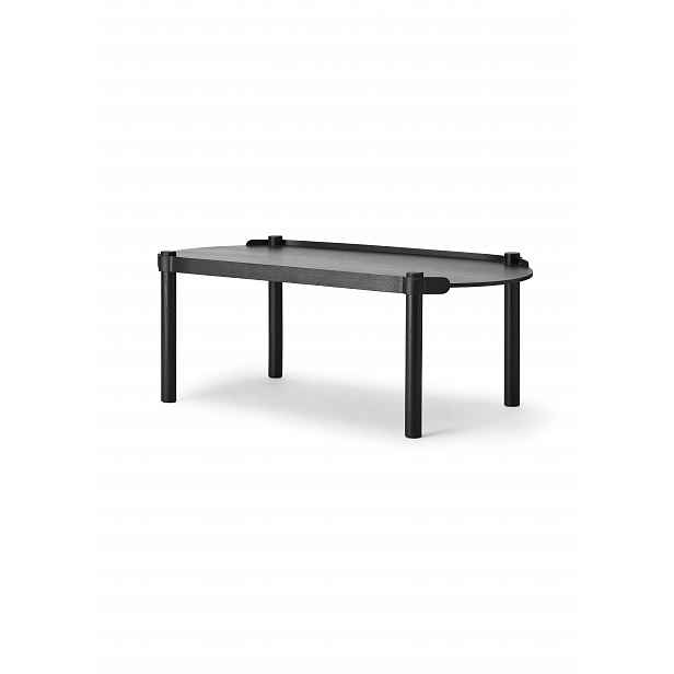 Stůl Woody 50x105cm, černý dub - COOEE