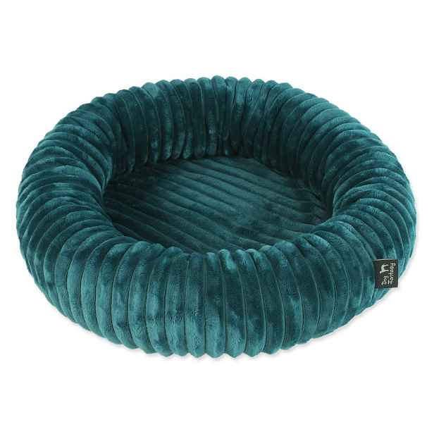 Tmavě zelený pelíšek pro psa ø 50 cm Dog Fantasy Stripe – Plaček Pet Products