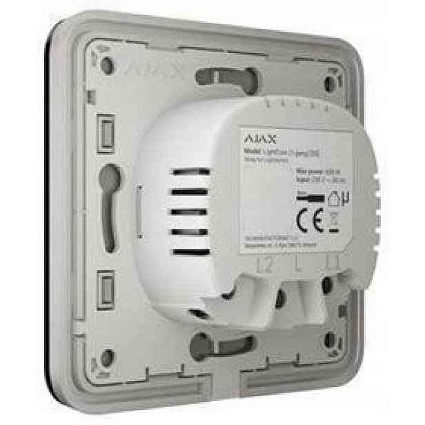 Ajax LightCore 2-gang/2-way vertical dvojité ovládání světla