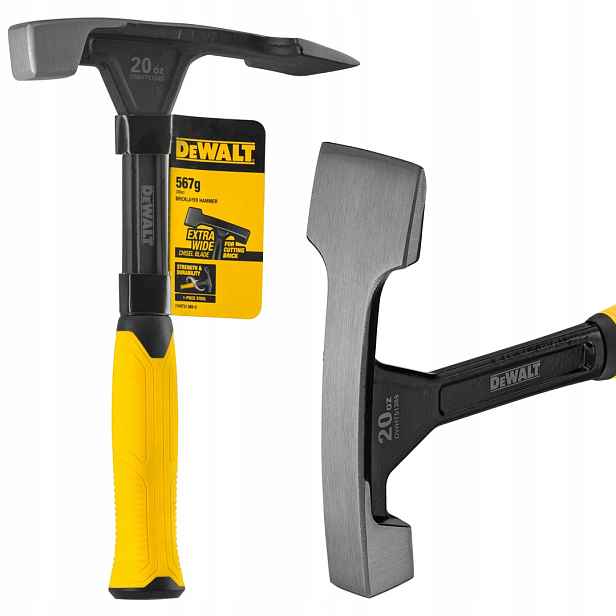Rýnské zednické kladivo 567g DeWALT DWHT51389-0