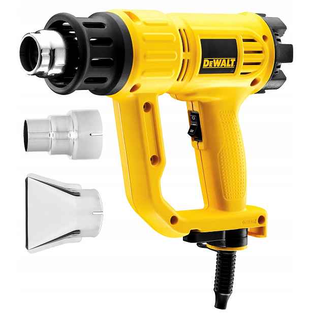 Horkovzdušná Pistole 1800W 2-rychlostní 50-400/600°C DeWALT D26411
