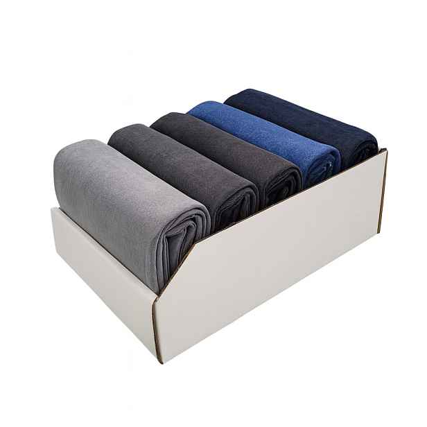 KARTON PAK Úložné boxy na oblečení, organizéry do skříně BÍLÝ KARTON 30 x 47 cm
