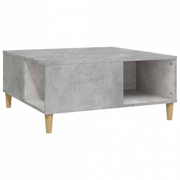 vidaXL Konferenční stolek betonově šedý 80x80x36,5 cm kompozitní dřevo