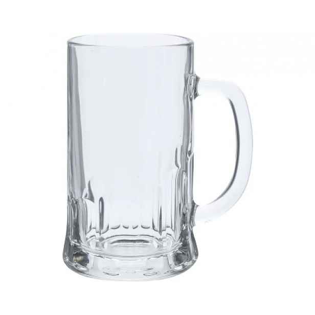 Půllitr na pivo 16 cm, sklo