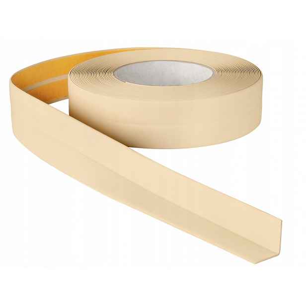 Dokončovací Lišta pružná Pvc 30x30 30 m Krém