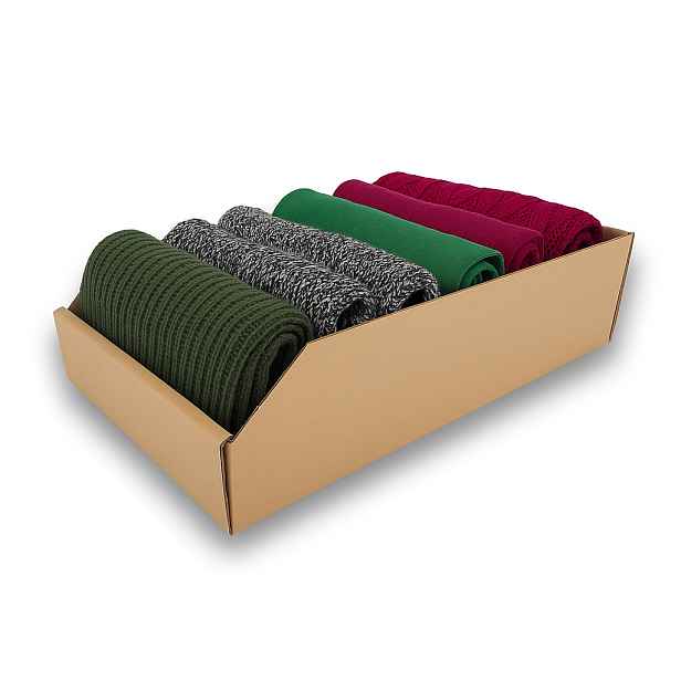 KARTON PAK Úložné boxy na oblečení, organizéry do skříně EKO KARTON 30 x 47 cm