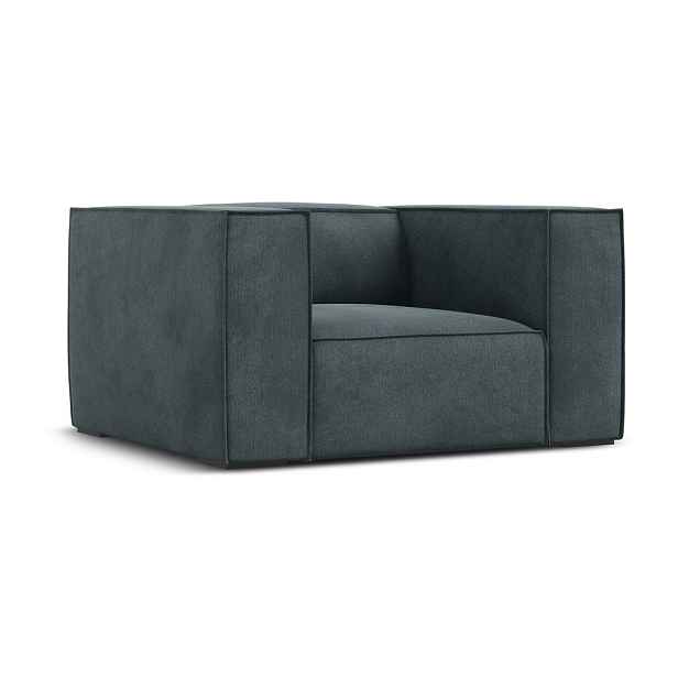 Křeslo v petrolejové/šedé barvě Madame – Windsor & Co Sofas
