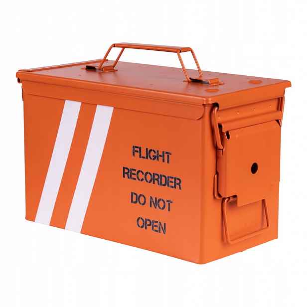 Muniční bedna Cal.50mm Flight Recorder oranžová