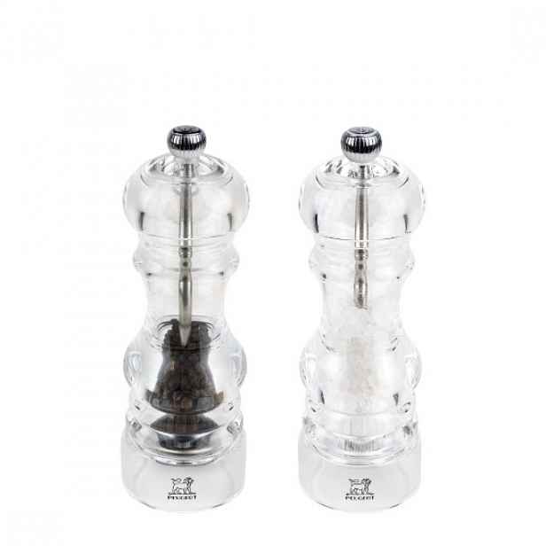Sada mlýnků na sůl a pepř, 18 cm, "Nancy Duo" - Peugeot