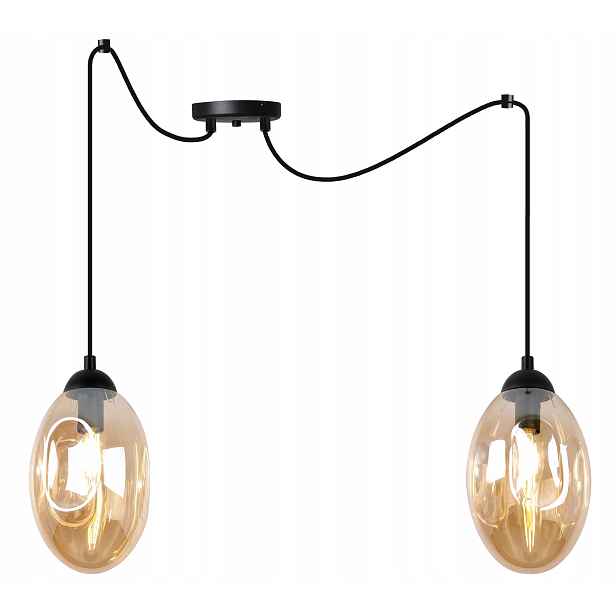 Závěsné Stropní Svítidlo Lustr Do Kuchyně Obývacího Pokoje Loft Elegantní E14