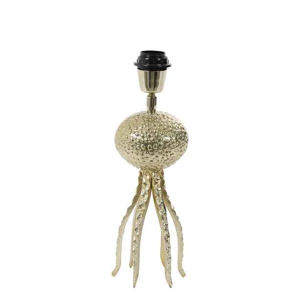 Zlatá kovová patice Octopus - Ø 13*26 cm Light & Living