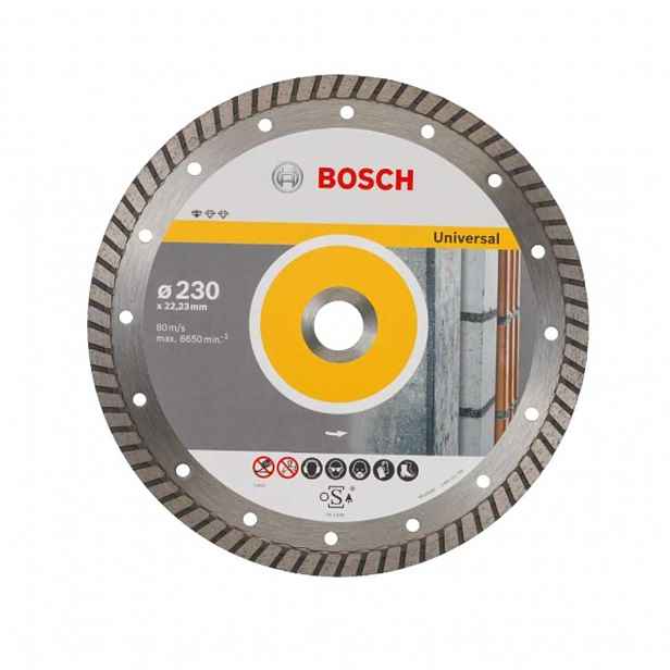 Bosch - Diamantový řezný kotouč na stavební materiály 230x22,23 mm 2608602397