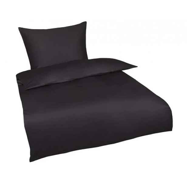 Povlečení Satin, antracitové