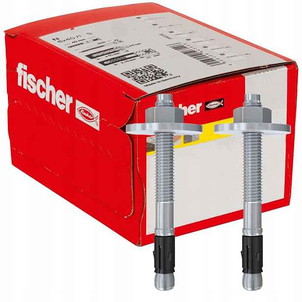 Fischer Kotva čepová Faz II Plus 12/10 K Gs Zp pozinkovaná 20 Ks