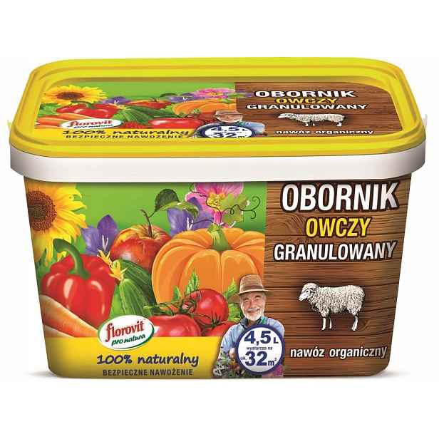 Florovit – Ovčí hnůj pro přírodu granulovaný 10 l