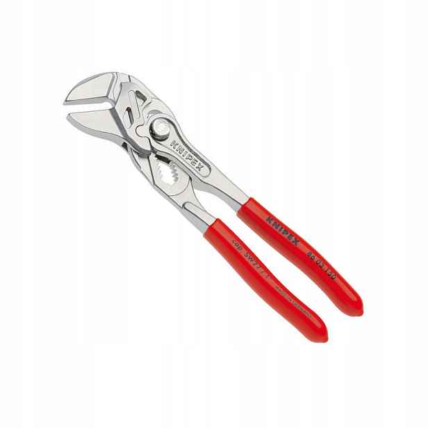 Kleště Klíč na armaturu 150 mm Knipex 86 03 150 s plastovou rukojetí