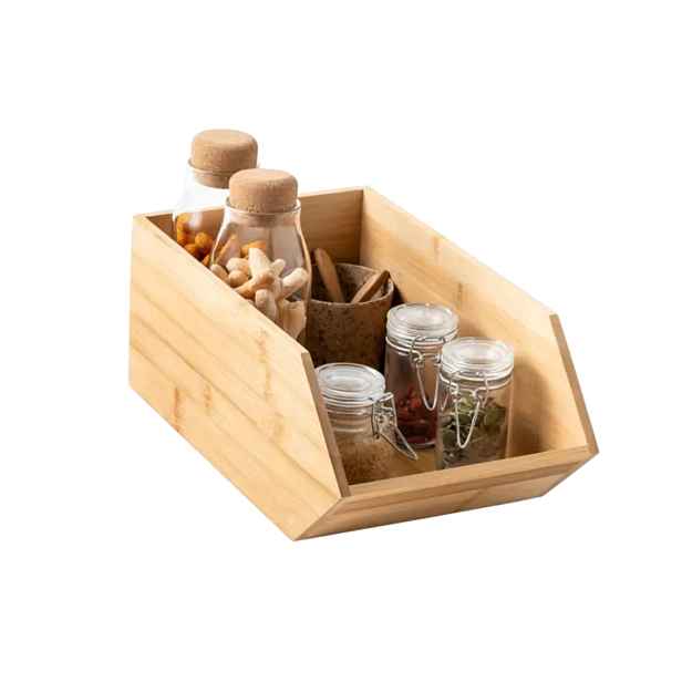 5Five® Bambusový organizér, úložný box, 1komorový, SINGLE CAJA, 31x17x13