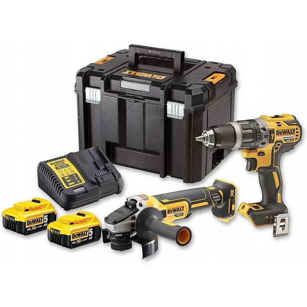DeWALT DCK2080P2T sada DCD796 DCG405 2x5Ah