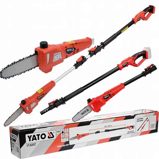 Teleskopická Ořezávačka Yato 18V Tělo Bez Akumulátoru YT-82837