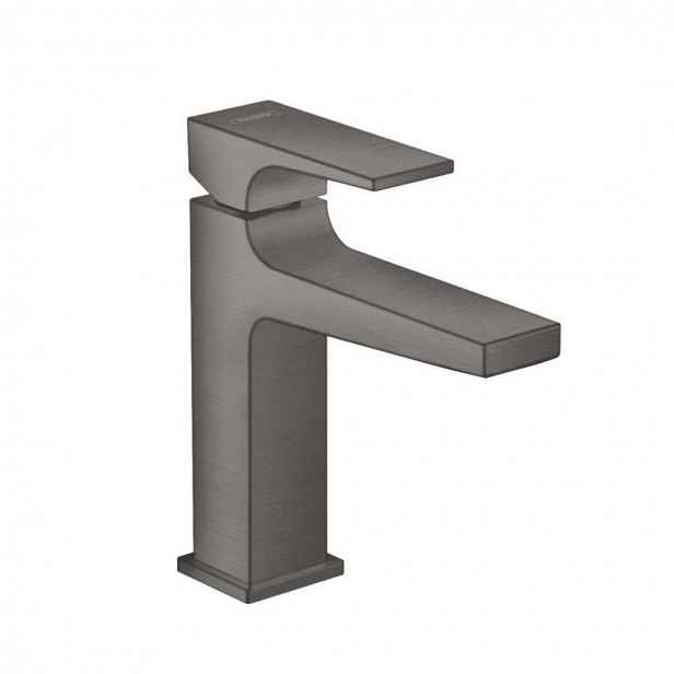 Hansgrohe Metropol - Umyvadlová baterie s výpustí Push-Open, kartáčovaný černý chrom 32507340
