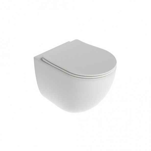Ravak Chrome wc s prkénkem softclose závěsné aquaspin zadní odpad X03121