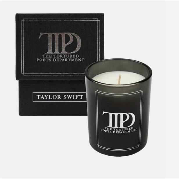 Svíčka Ttpd „The Tortured Poets Department“ Taylor Swift svíčka