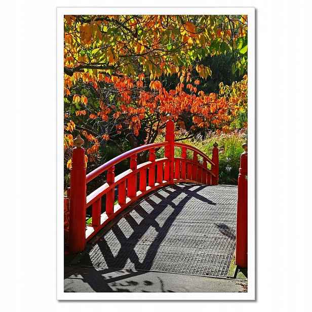 Plakáty v rámu 40x60 Červený japonský most