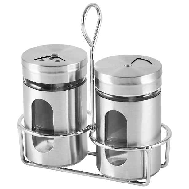 Royal Kitchen 126726 Sada kořenek 2 ks se stojanem, nerezové