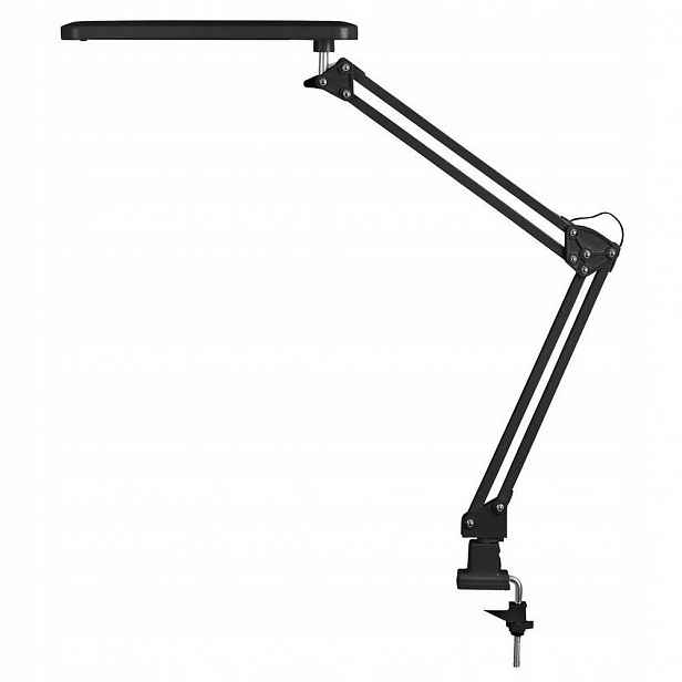 Šroubovatelná nastavitelná černá Led stolní lampa