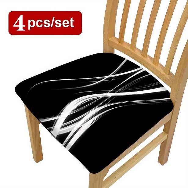 TEMU 2/4/6 ks, Nové Moderní Minimalistické Potahy na Polštáře s Potiskem, Prémiová Série Módních Vzorů, Snadno Vyjímatelné Ochranné Kryty Sedáků