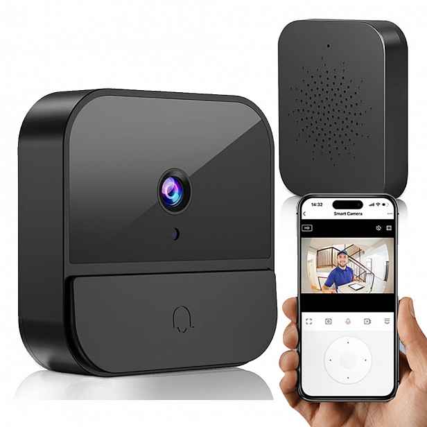 Videodomofon Zvonek kamerou Bezdrátový Wifi Smart Vzdálený Náhled App