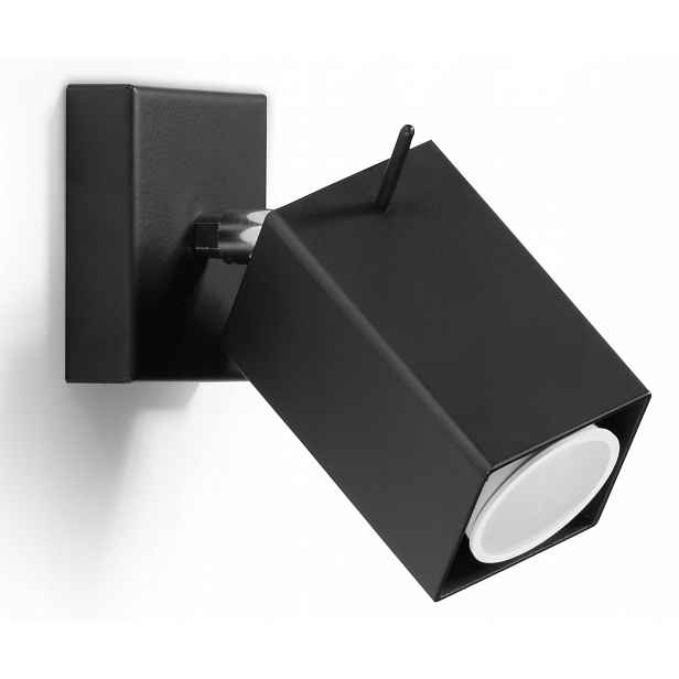 Lampa reflektorová spotová Merida Černá Sollux
