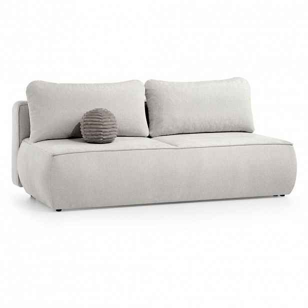 Beautysofa ROZKLÁDACÍ POHOVKA Darling, 2místná s úložným prostorem, béžová