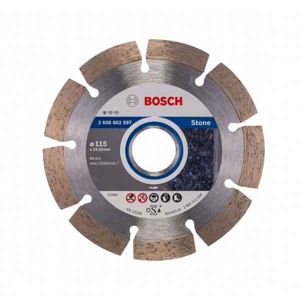 Bosch - Diamantový řezný kotouč na kámen 115x22,23 mm 2608602597