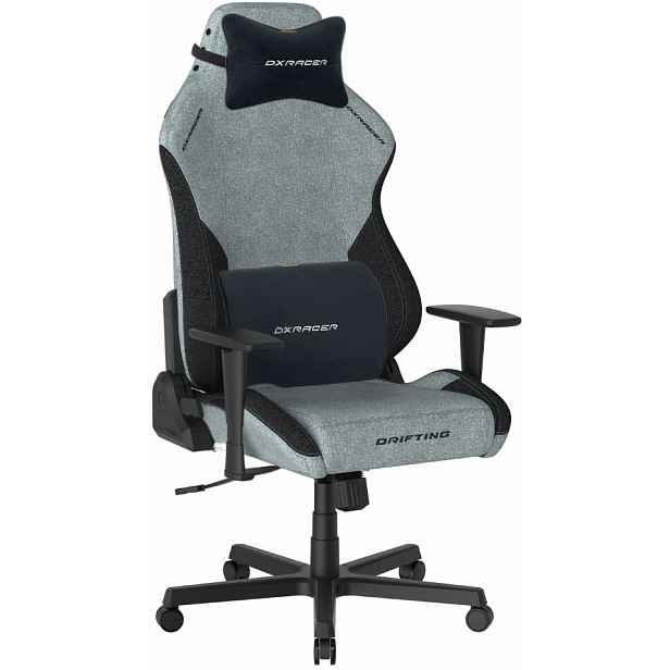 Herní židle DXRacer DRIFTING šedo-černá, látková