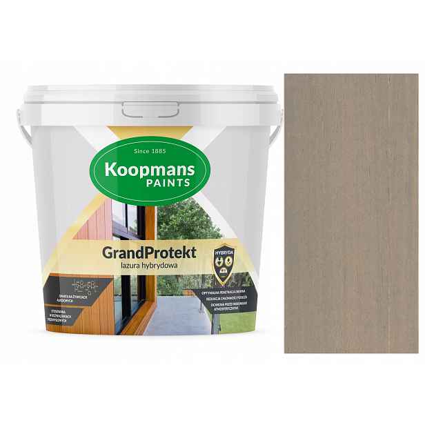 Koopmans GrandProtekt Hybridní Lazura Na Dřevo 3L Skalisté Aspen 913